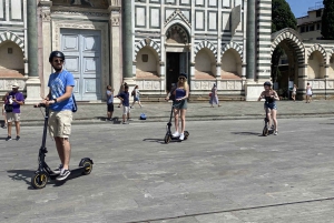 Florence: Privé E-scooter hoogtepunten tour
