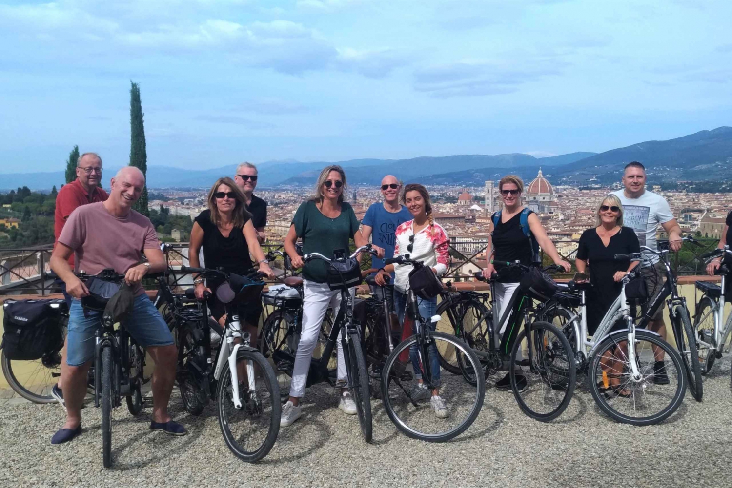 Florença: Tour particular de 2 horas de bicicleta elétrica pelas colinas