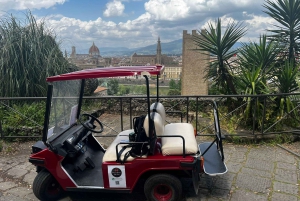 Firenze: Yksityinen opastettu golfkärrykierros