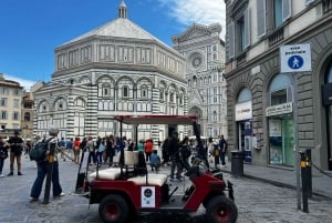 Firenze: Yksityinen opastettu golfkärrykierros