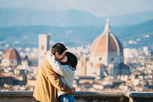 Florence: Privé fotoshoot op Piazzale Michelangelo