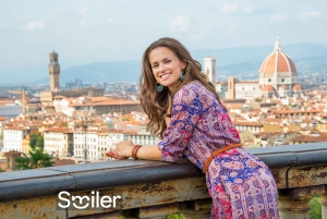 Florenz: Privates Fotoshooting auf dem Piazzale Michelangelo