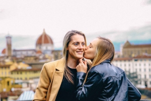 Florenz: Privates Fotoshooting auf dem Piazzale Michelangelo