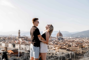 Florenz: Privates Fotoshooting auf dem Piazzale Michelangelo