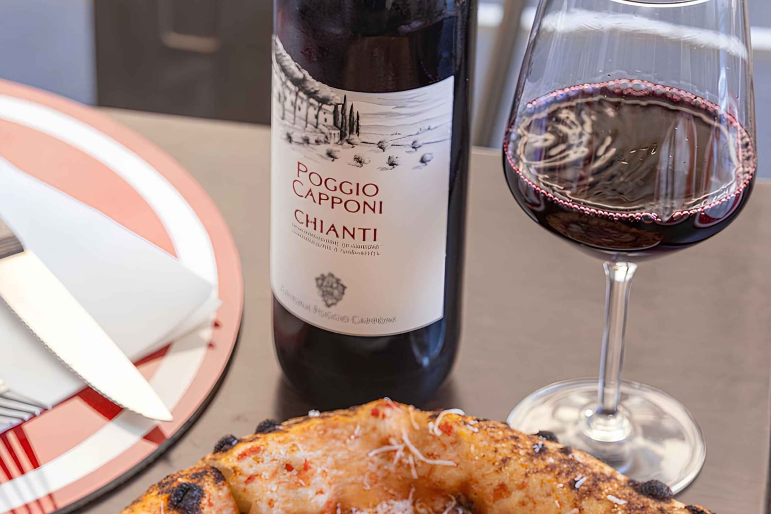 Florenz: Privater Pizzabackkurs mit Weinverkostung