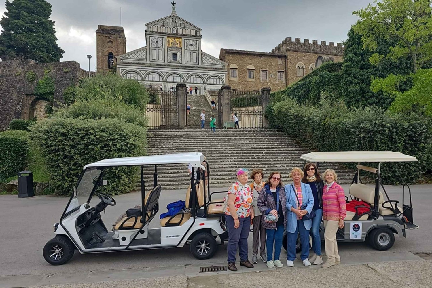 Florens: Privat tur med elektrisk minivan med gourmetstopp i Via de Neri