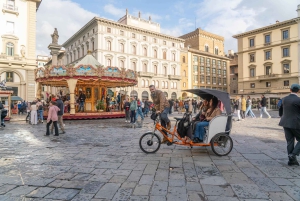 Florencja: prywatny transport rikszą