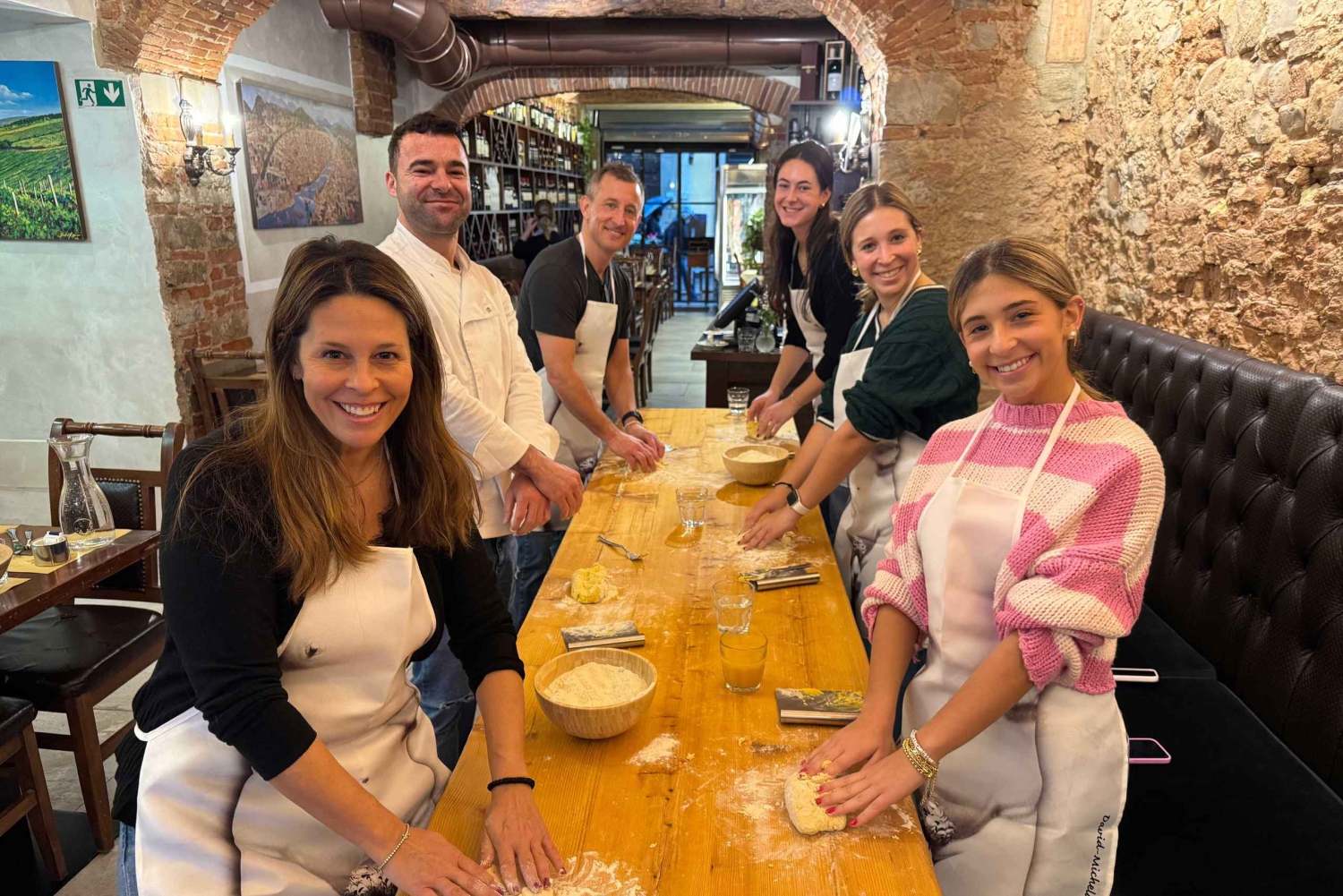 Florence: Ravioli & Pasta Making Class with lots of Wine