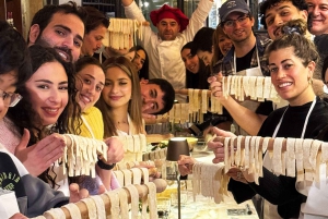 Florence: Ravioli & Pasta Making Class with lots of Wine