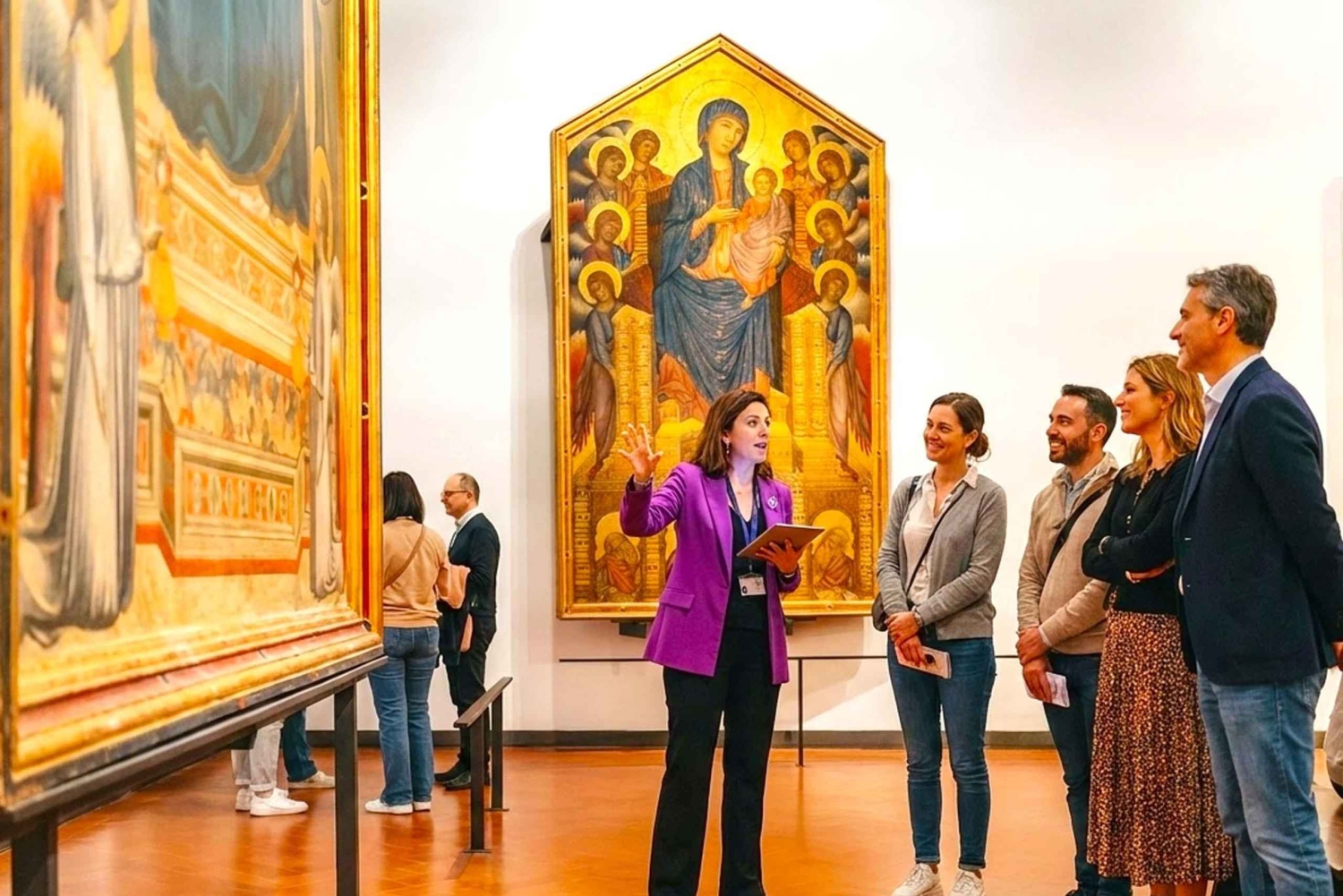 Firenze: Renessansekunst-tur med utsikt fra Uffizi-terrassen