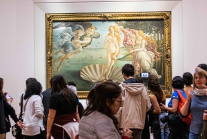 Firenze: Renessansekunst-tur med utsikt fra Uffizi-terrassen