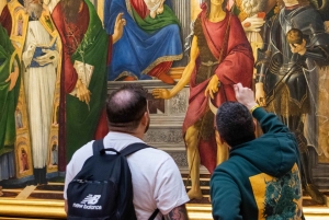 Firenze: Renessansekunst-tur med utsikt fra Uffizi-terrassen