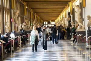 Firenze: Renessansekunst-tur med utsikt fra Uffizi-terrassen