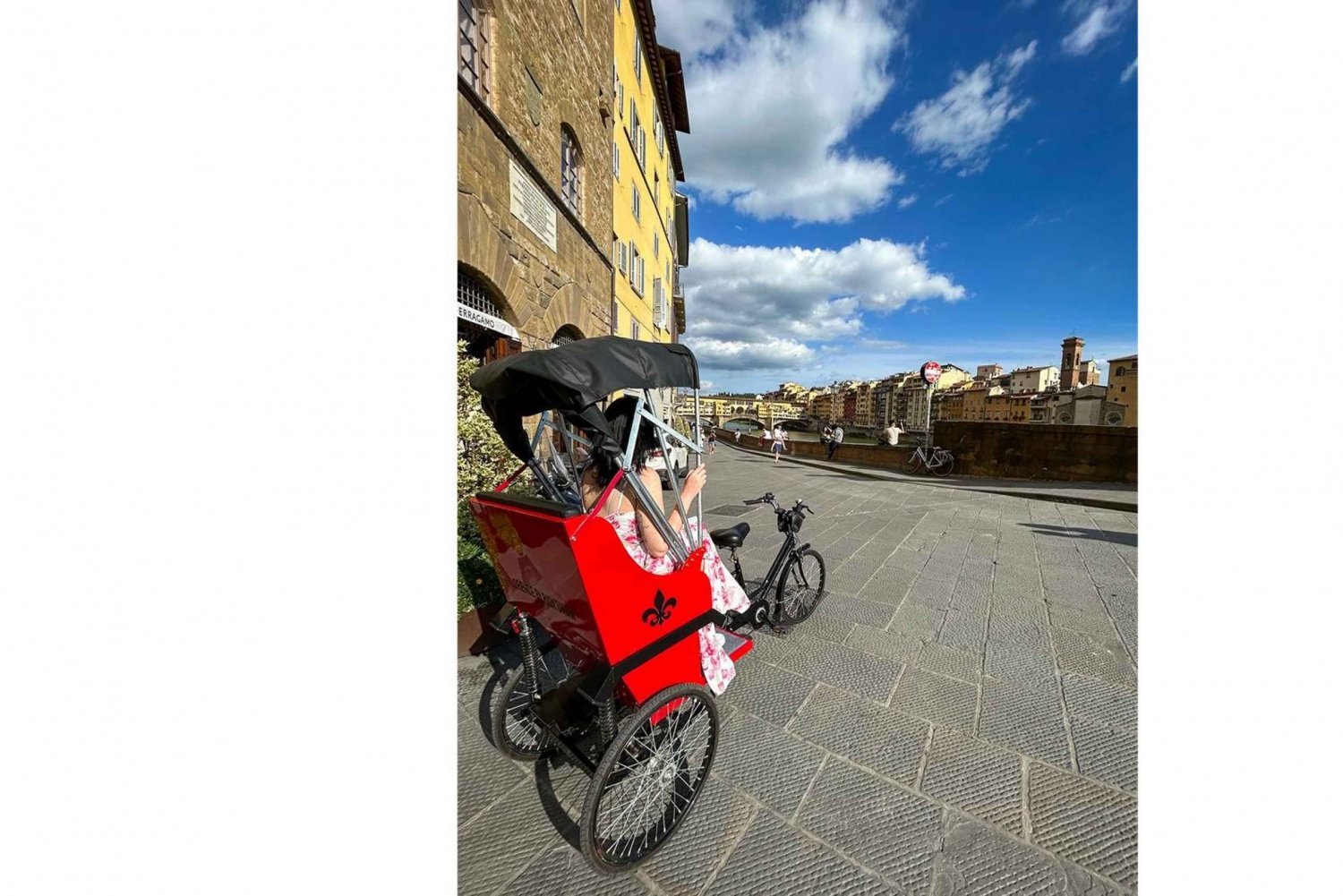 Florence: Tour of Florence by rickshaw