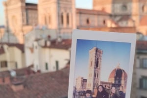 Firenze: Aperitiivin ja gelaton kera.