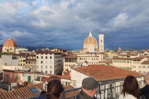 Firenze: Rooftop Bar Tour med drinks, aperitif og gelato