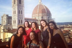 Firenze: Tour dei bar sul tetto con bevande, aperitivo e gelato