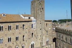 Florence : Excursion d'une journée à San Gimignano et Volterra avec nourriture et vin