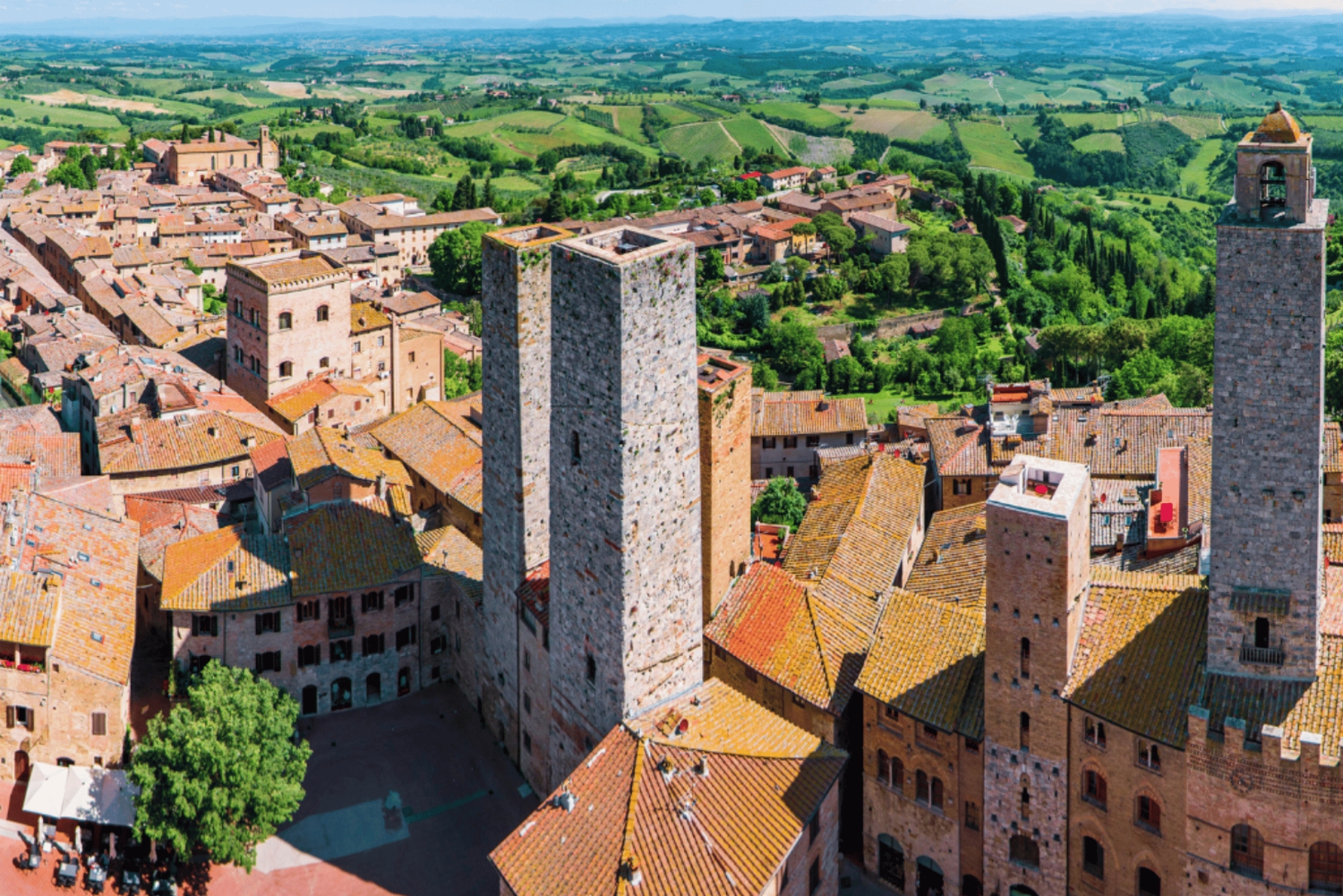 Florens: San Gimignano & vingårdstur med lunch