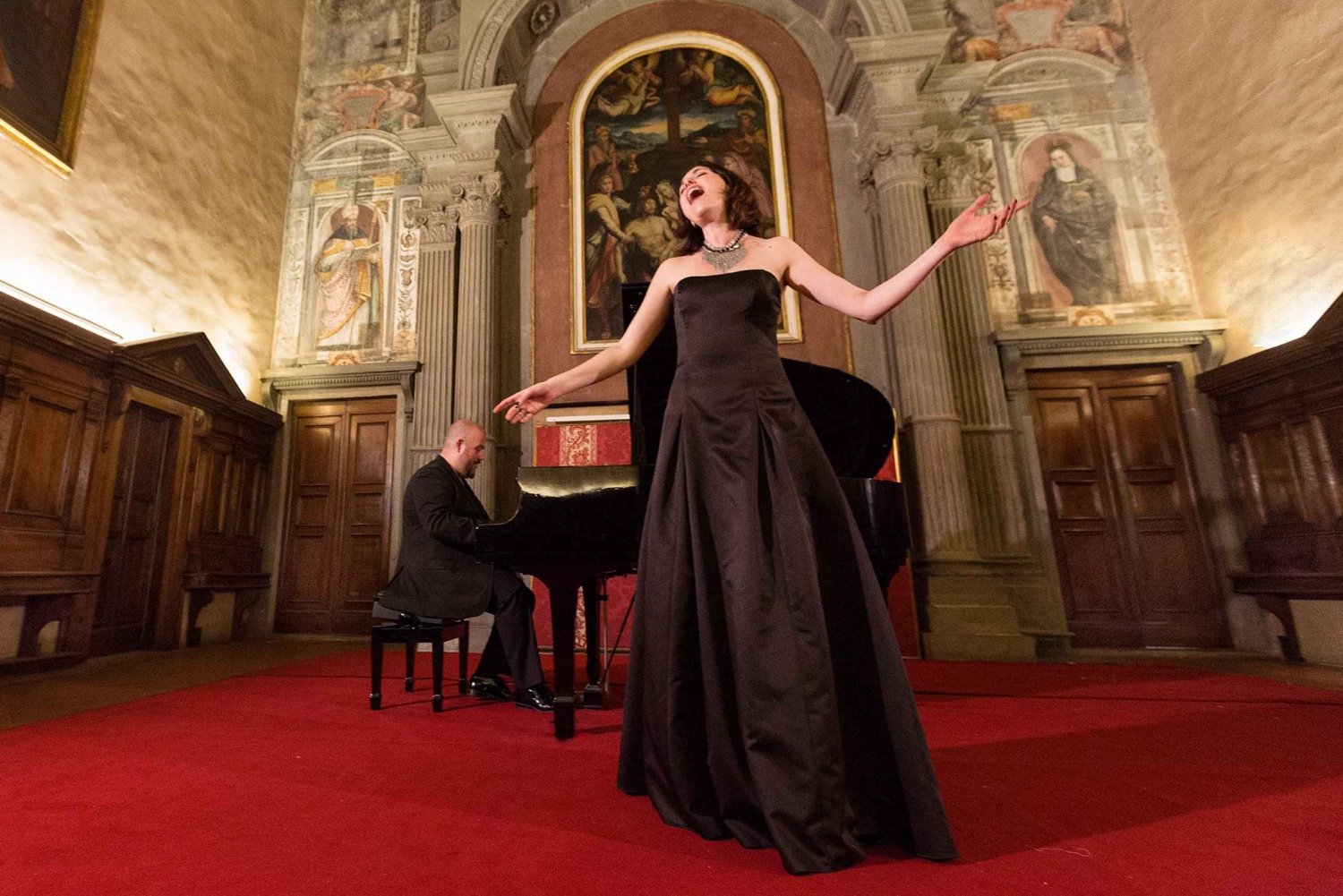 Florence: ticket voor Italiaanse opera-concert Santa Monaca-kerk
