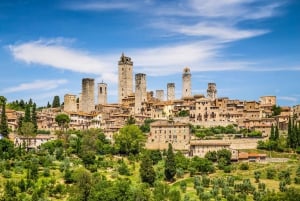 From Florence: Siena & San Gimignano Tour with Wine & Lunch