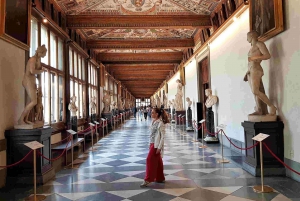 Firenze: Uffiziergalleriet: Privat rundvisning uden om Uffizierne