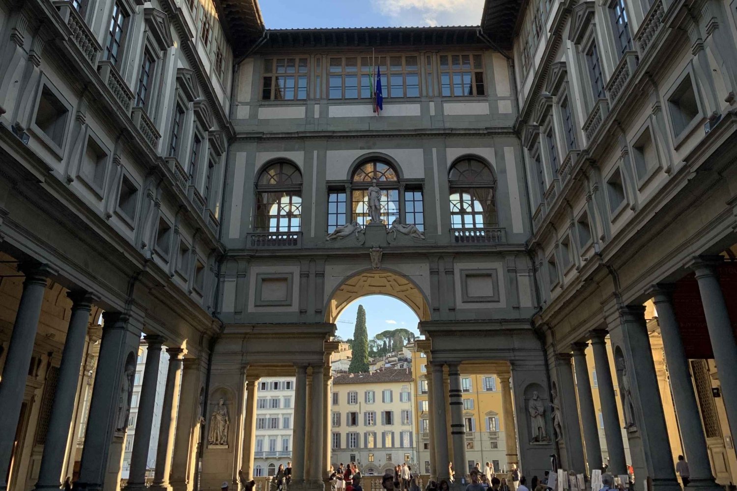Firenze: Spring linjen over Uffizi-galleriet - lille gruppetur