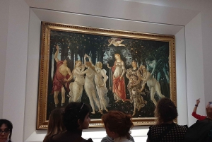 Florencja: Mała wycieczka grupowa do Galerii Uffizi z pominięciem kolejki