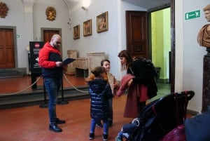 Firenze: Skip-the-line Uffizi Museum Tour barn og familier