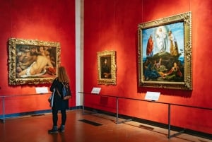 Florencia: tour sin colas en grupo reducido Galería Uffizi