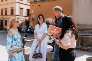 Firenze: Pienryhmille tarkoitettu auringonlaskun ruokakierros Oltrarnossa