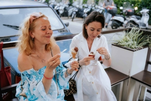 Firenze: Pienryhmille tarkoitettu auringonlaskun ruokakierros Oltrarnossa