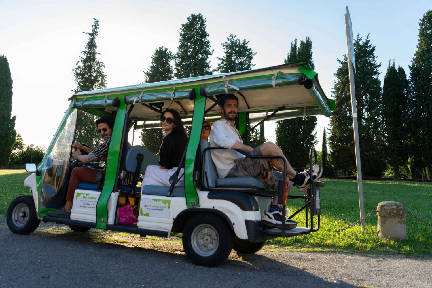 Florence Sunset Golf Cart Tour at Michelangelo Square