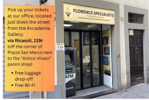 Florence: Ticket met tijdslot voor Michelangelo's David & eBook