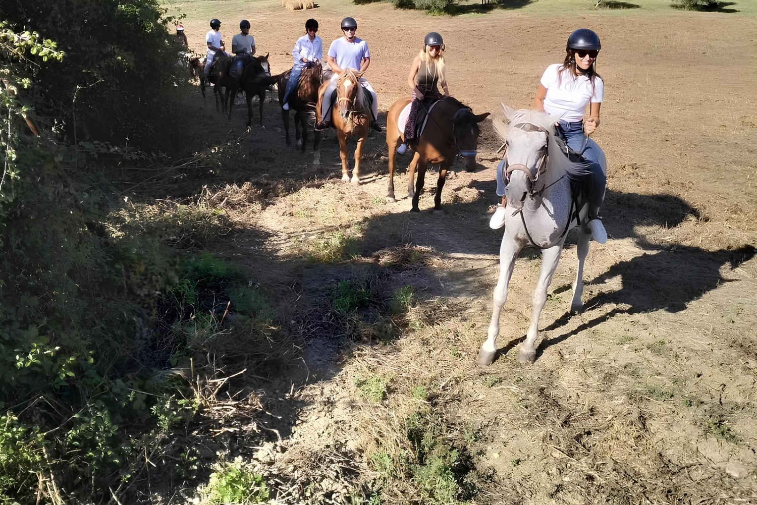 Florenz: Ausritt durch die toskanische Landschaft