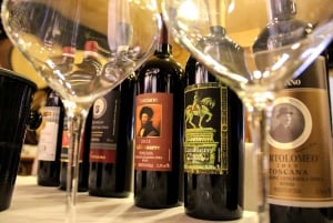 Florencia: Cena Toscana, Cata de Vinos con Traslado Privado