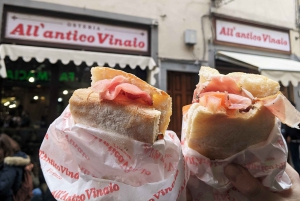 Флоренция: пешеходная экскурсия с гидом по тосканской кухне и вину