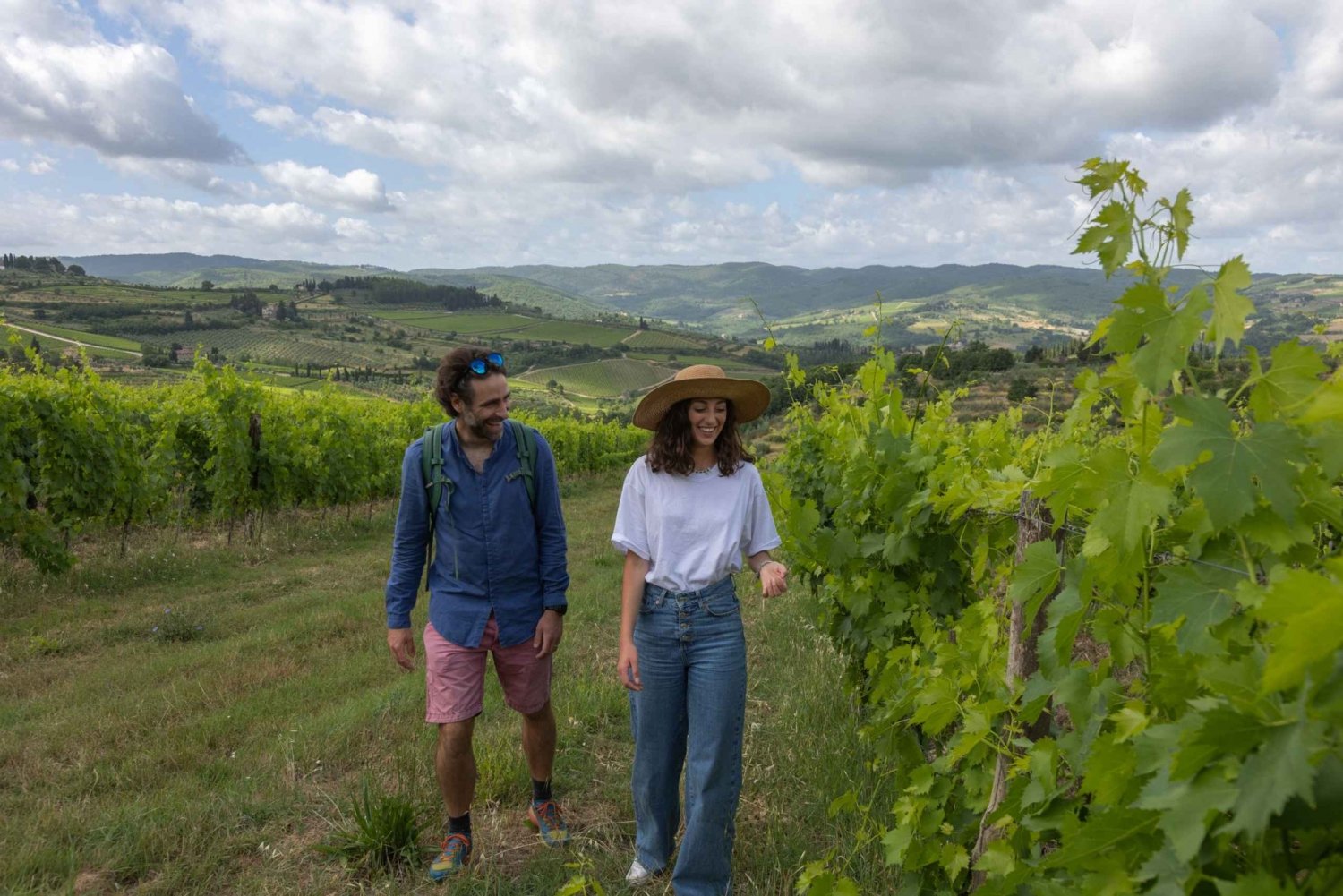 Florenz: Toskana & Chianti Classico Wanderung & Wein mit Mittagessen