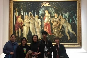 Firenze: Uffizi & Accademia Gallery med David Privat tur