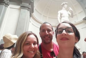 Firenze: Tour privato della Galleria degli Uffizi e dell'Accademia con David