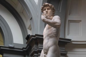 Firenze: Omvisning til fots inkludert Uffizi og Accademia