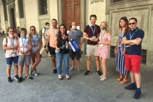 Florens: Uffizierna & Accademia, guidad vandring liten grupp