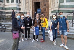 Firenze: Omvisning til fots inkludert Uffizi og Accademia