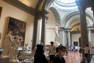 Firenze: Tour della Galleria degli Uffizi e dell'Accademia con salta la fila