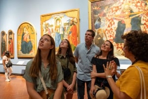 Firenze: Tour della Galleria degli Uffizi, dell'Accademia e di Ponte Vecchio