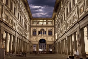Firenze: Tour guidato della Galleria degli Uffizi e della Galleria dell'Accademia