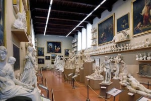 Firenze: Uffizin galleria ja Accademia opastettu kierros.