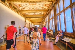 Firenze: Tour guidato della Galleria degli Uffizi e del Corridoio Vasariano