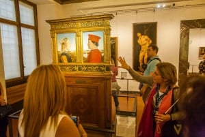 フィレンツェ：ウフィツィ美術館とアカデミア美術館のダビデ像ガイドツアー