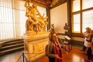 フィレンツェ：ウフィツィ美術館とアカデミア美術館のダビデ像ガイドツアー